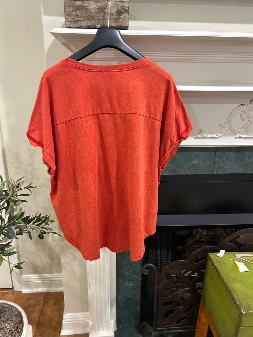 BiBi Red Short Sleeve 'Game Day' Graphic Tee thicker than a tee, NWT - Picture 4 of 4